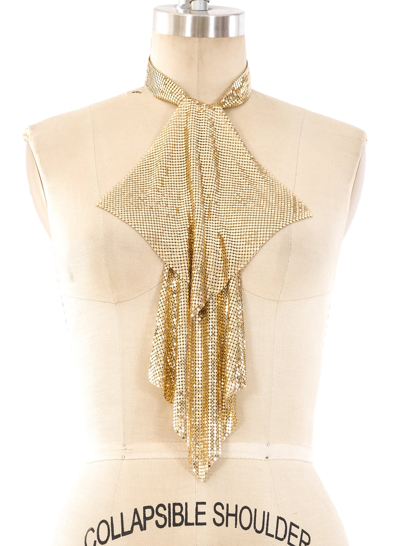 Whiting and Davis Chainmail Neck Scarf Accessory arcadeshops.com