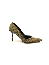 Gucci Monogram Bamboo Heeled Pumps, 8 Accessory arcadeshops.com