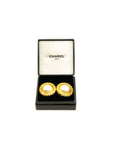Chanel Pearl Accented Earrings Accessory arcadeshops.com