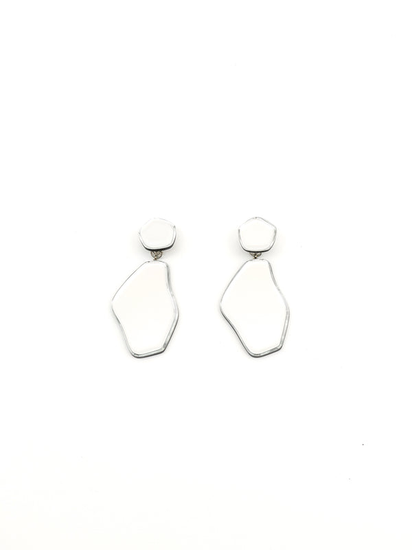 Kansai Mirrored Earrings Accessory arcadeshops.com