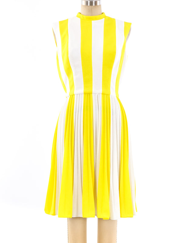 Striped Sleeveless Sun Dress Dress arcadeshops.com