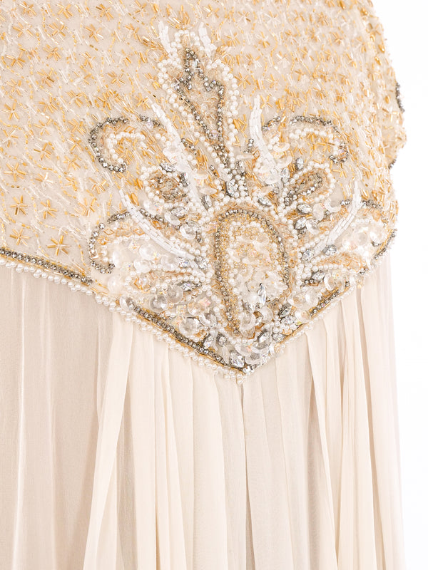 Helen Rose Bead Embellished Empire Dress Dress arcadeshops.com