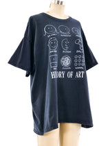 History of Art Smiley Tee T-shirt arcadeshops.com