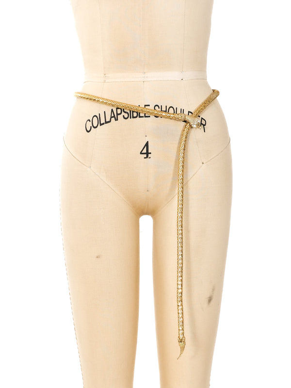 Metal Mesh Snake Belt Accessory arcadeshops.com