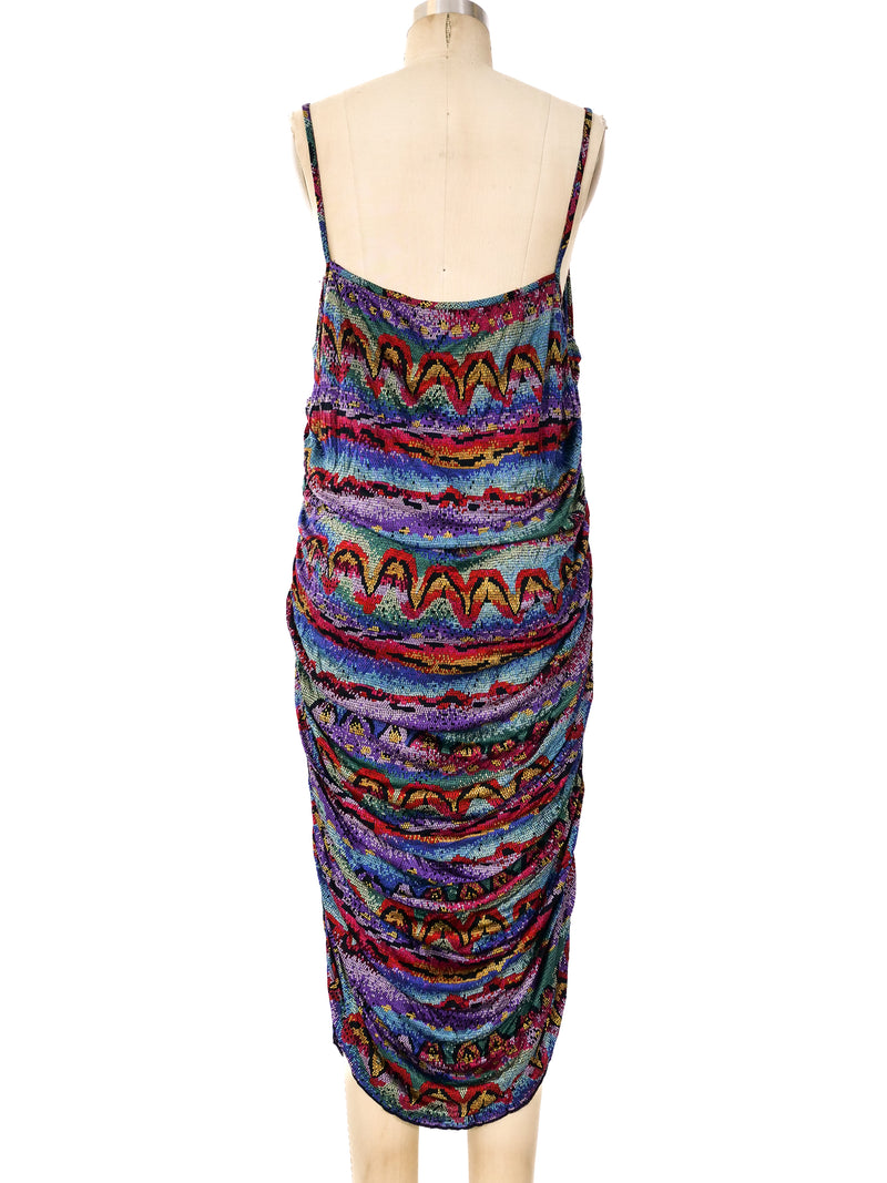 Missoni Ruched Silk Jersey Dress Dress arcadeshops.com