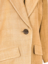 Yves Saint Laurent Raw Silk Skirt Suit Suit arcadeshops.com