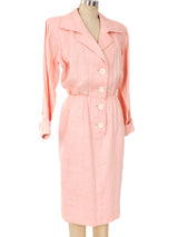 Yves Saint Laurent Blush Linen Dress Dress arcadeshops.com