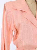 Yves Saint Laurent Blush Linen Dress Dress arcadeshops.com