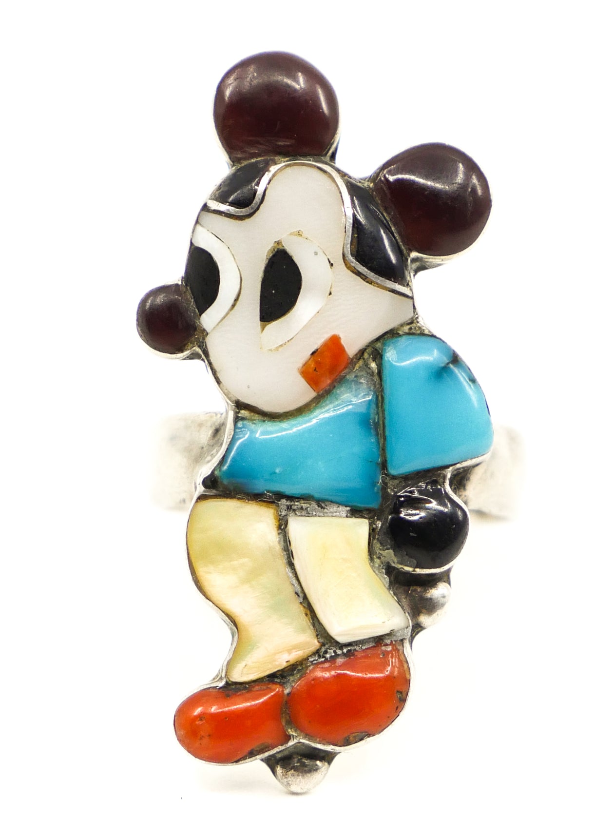 Zuni Disney Animal Mickey Character Ring Native American -  Canada