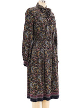 Givenchy Garden Printed Silk Shirt Dress Dress arcadeshops.com