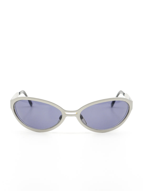 Chanel Brushed Aluminum Sunglasses Accessory arcadeshops.com