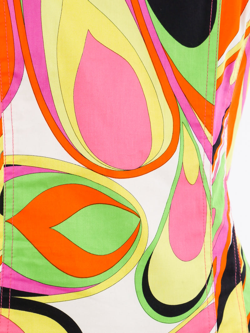 Emilio Pucci Neon Printed Tank Top arcadeshops.com