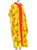 Butterfly Printed Caftan Dress arcadeshops.com