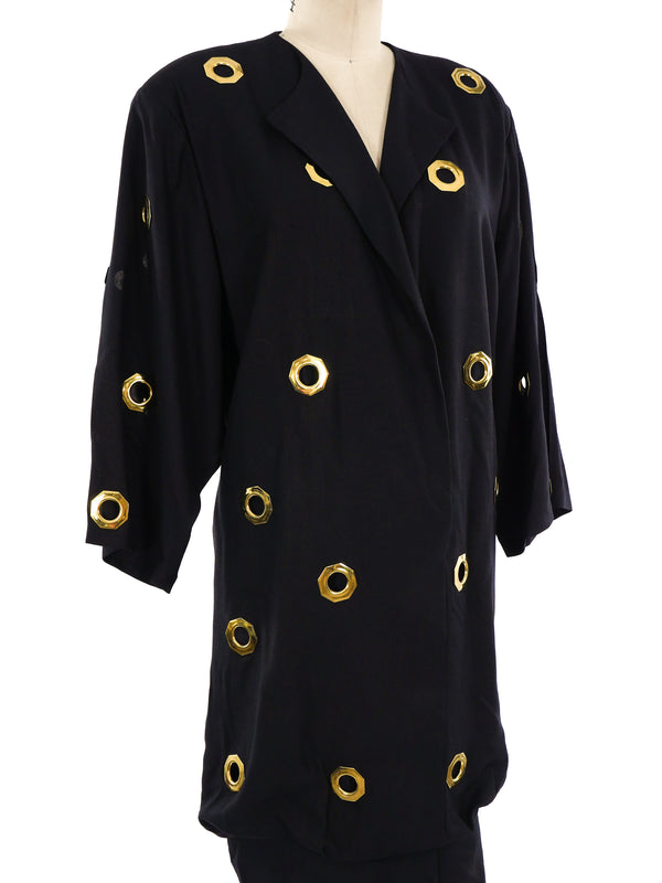 Richilene Grommet Studded Dress Dress arcadeshops.com