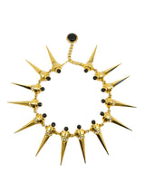 The Show Must Go On Spiked Collar Necklace Accessory arcadeshops.com