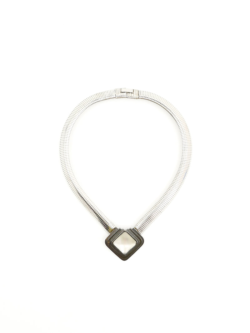 Yves Saint Laurent Snake Chain Collar Necklace Accessory arcadeshops.com