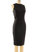 Gianni Versace Grommet Studded Open Back Dress Dress arcadeshops.com