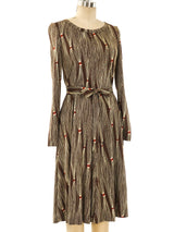 Diane Von Furstenberg Printed Jersey Dress Dress arcadeshops.com