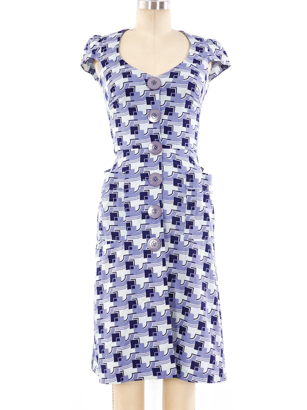 Biba Printed Midi Dress