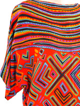Mixed Print Rayon Dress Dress arcadeshops.com