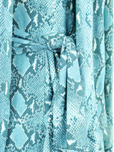 Diane Von Furstenberg Snake Printed Jersey Ensemble Suit arcadeshops.com