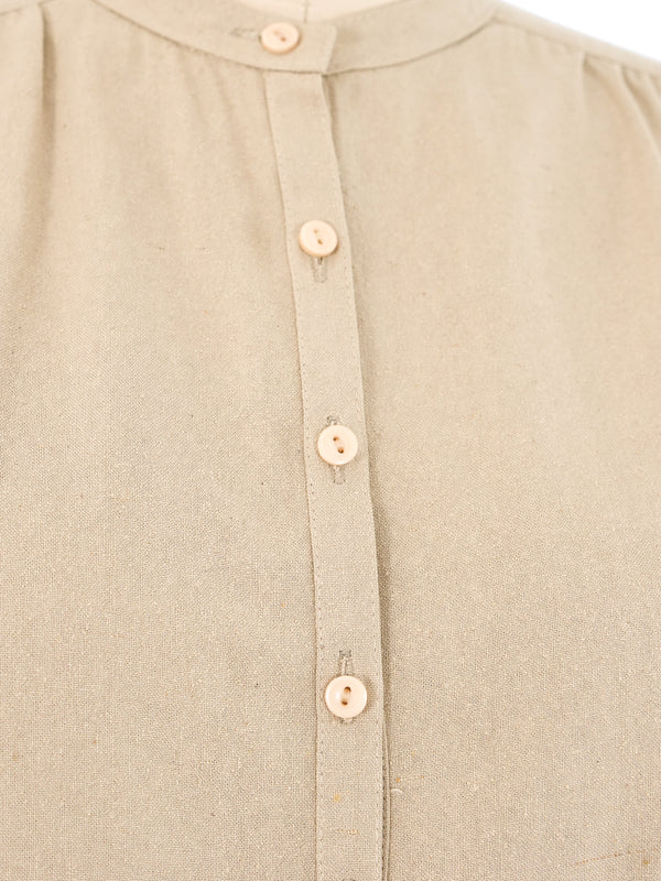 Khaki Silk Peasant Ensemble Suit arcadeshops.com