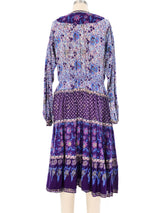 Block Printed Indian Dress Dress arcadeshops.com