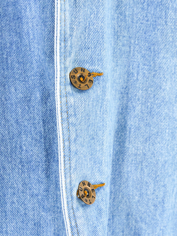 Denim Duster Jacket Jacket arcadeshops.com