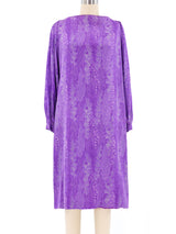 Amethyst Floral Midi Dress Dress arcadeshops.com