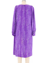 Amethyst Floral Midi Dress Dress arcadeshops.com