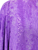 Amethyst Floral Midi Dress Dress arcadeshops.com