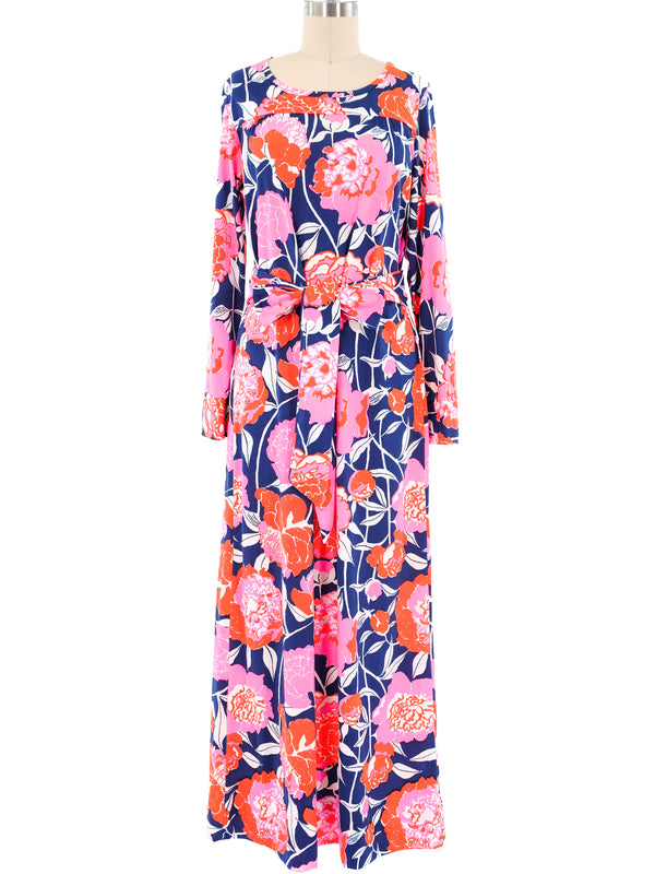 Lilly Pulitzer Neon Floral Jersey Dress Dress arcadeshops.com
