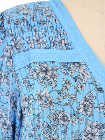 Diane Freis Floral Printed Midi Dress