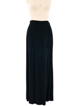 Yves Saint Laurent Pleated Maxi Skirt Bottom arcadeshops.com