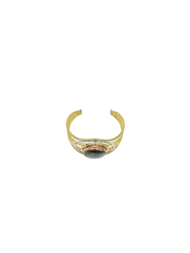 Labradorite Wire Cuff Accessory arcadeshops.com