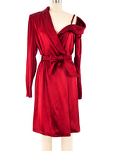 Jean Paul Gaultier Off The Shoulder Wrap Dress Dress arcadeshops.com