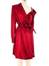 Jean Paul Gaultier Off The Shoulder Wrap Dress Dress arcadeshops.com