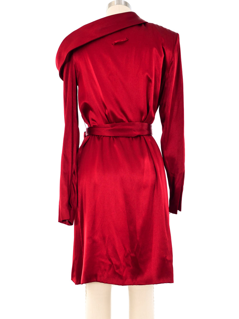 Jean Paul Gaultier Off The Shoulder Wrap Dress Dress arcadeshops.com