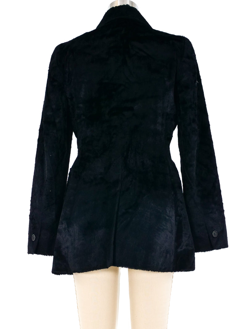 Romeo Gigli Faux Fur Blazer Jacket arcadeshops.com