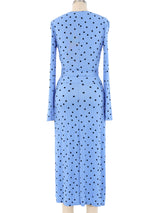 Nina Ricci Polka Dot Jersey Dress Dress arcadeshops.com