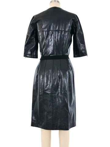 Loewe Leather Utility Dress