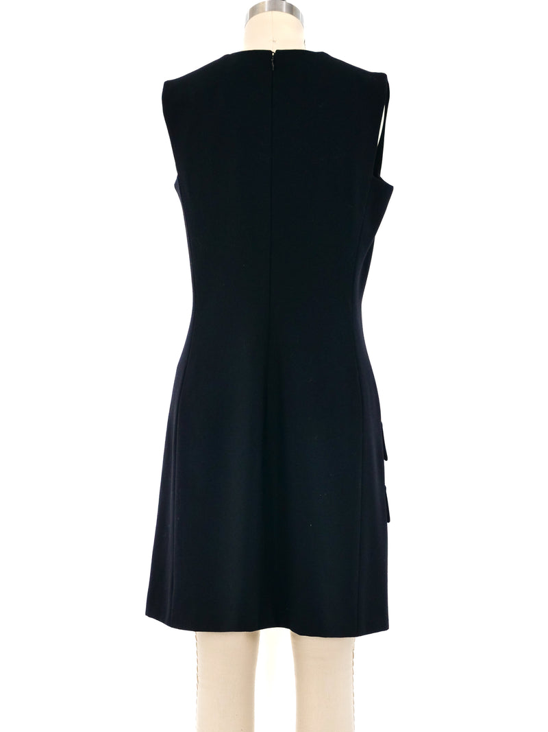 Gianni Versace Sleeveless Shift Dress Dress arcadeshops.com