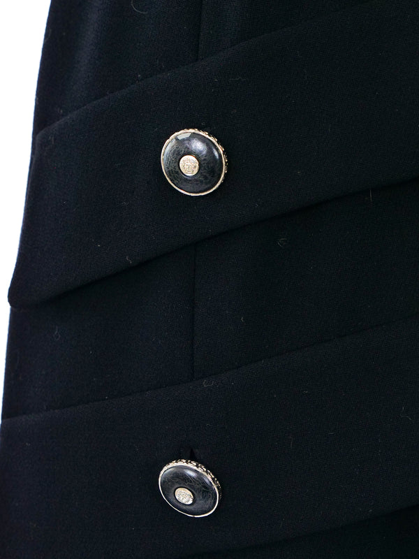 Gianni Versace Sleeveless Shift Dress Dress arcadeshops.com