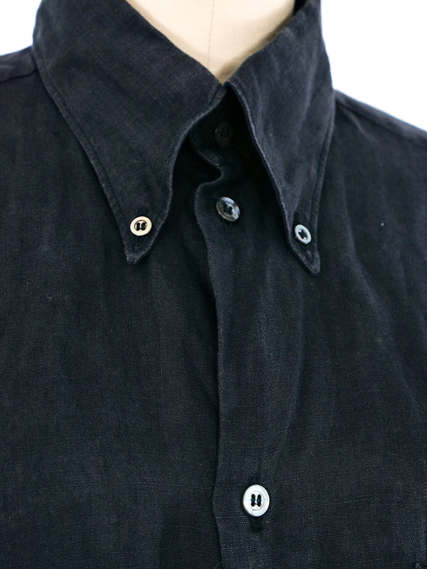 Alexander McQueen Linen Shirt Dress Dress arcadeshops.com