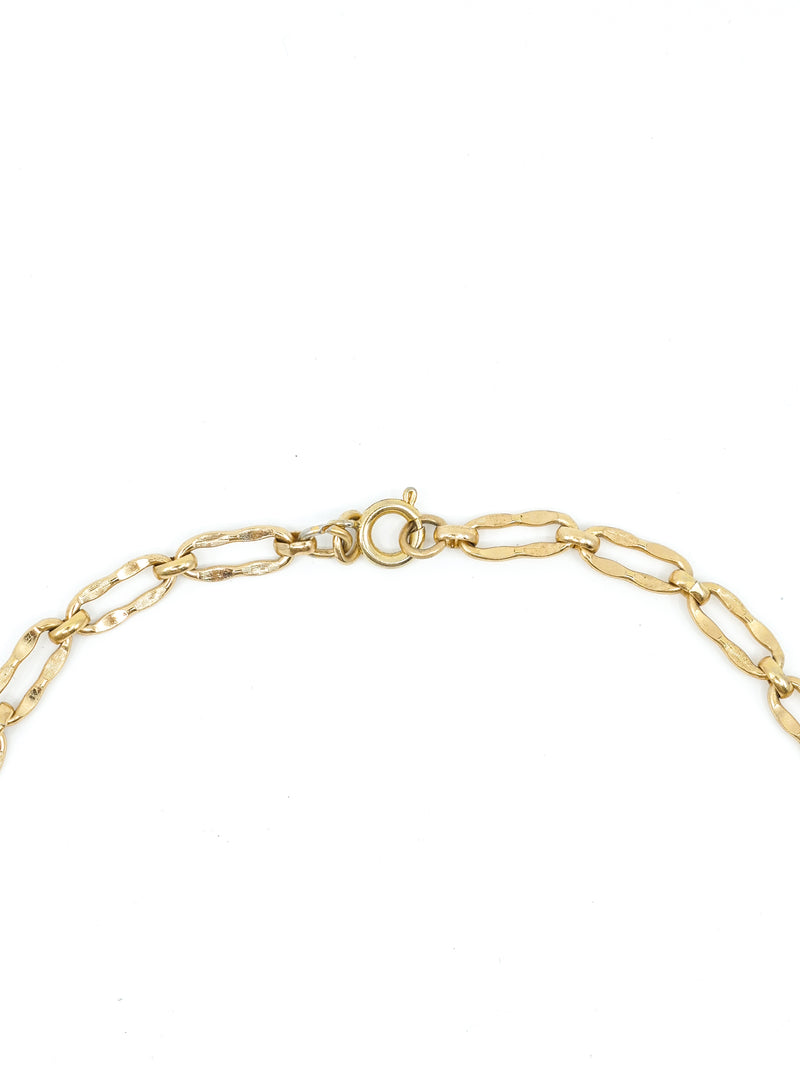 Textured Pendant Necklace Accessory arcadeshops.com