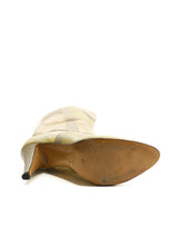 Patchwork Snake Heeled Boots, 10 Accessory arcadeshops.com