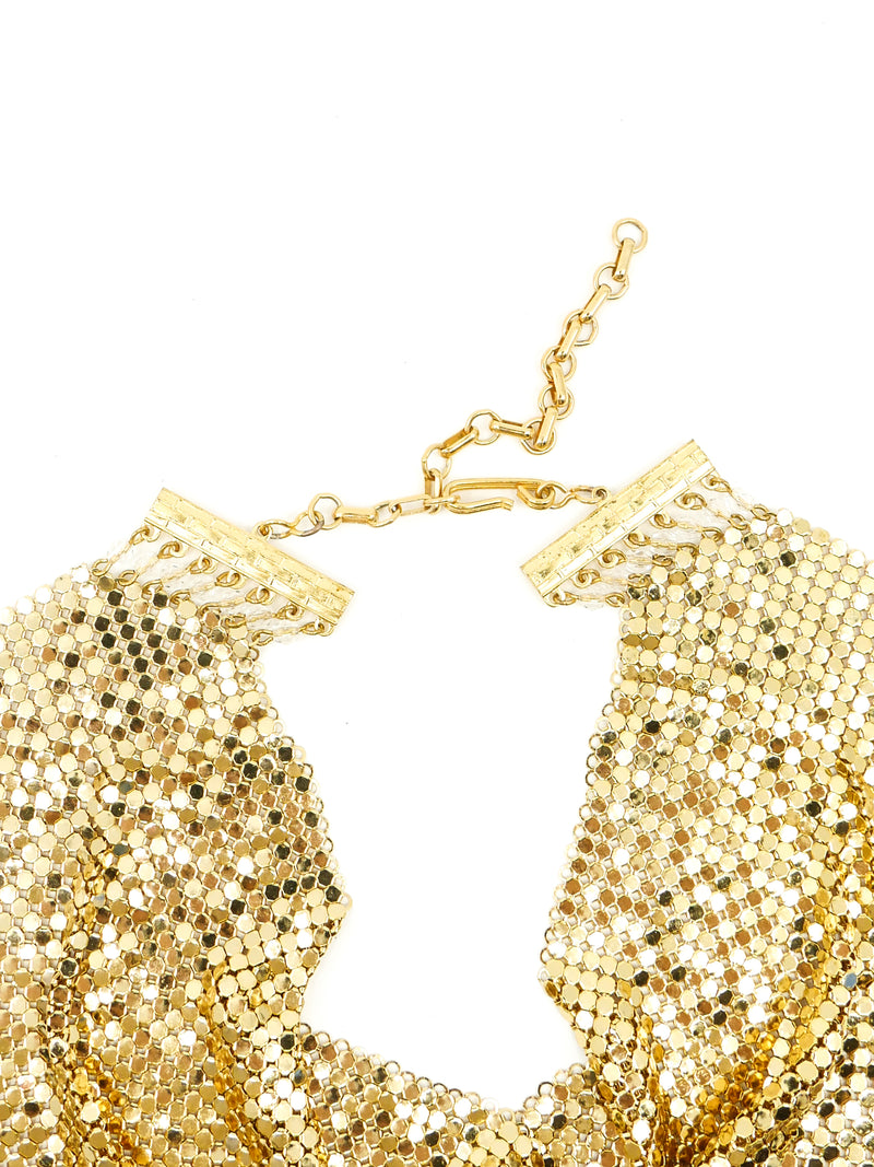 Ferrara Chainmail Bib Necklace Accessory arcadeshops.com
