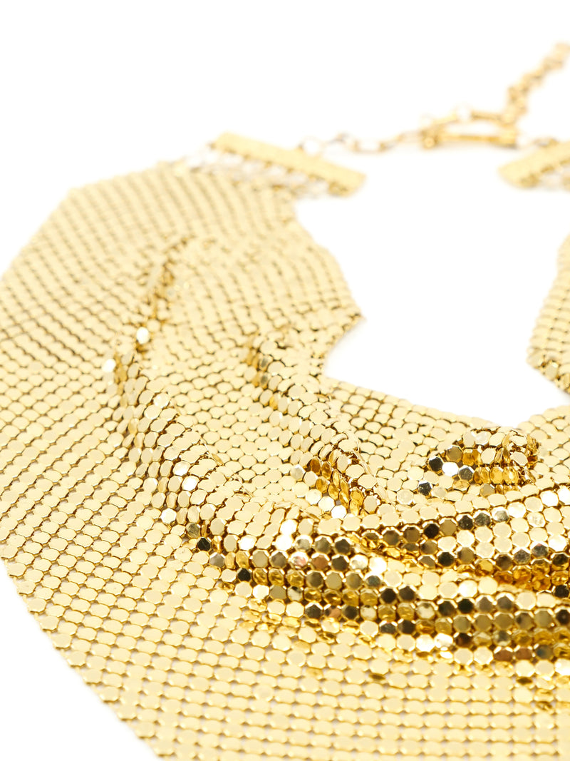 Ferrara Chainmail Bib Necklace Accessory arcadeshops.com