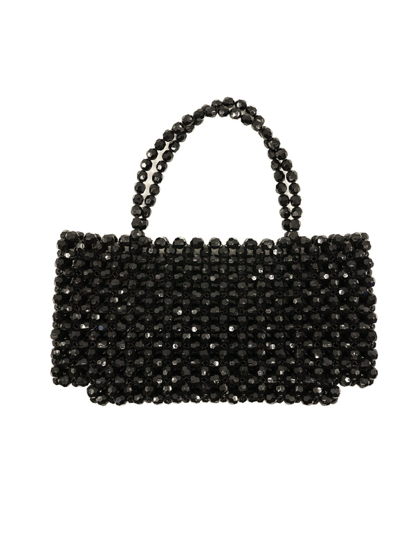 1960's Top Handle Bead Bag Accessory arcadeshops.com