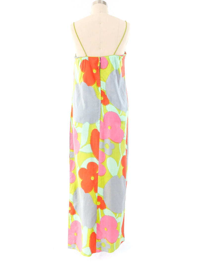 Shaheen Watercolor Floral Tank Dress Dress arcadeshops.com